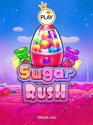 Imagem do jogo Sugar Rush no 70bet